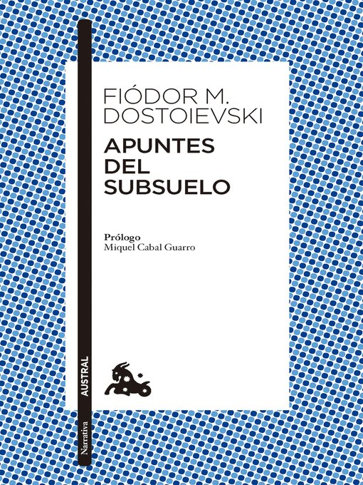 Title details for Apuntes del subsuelo by Fiòdor M. Dostoievski - Available